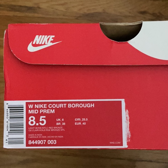 Nike Women's Court Borough Mid Premium - Picture 15 of 15